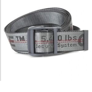 Off white cargo belt